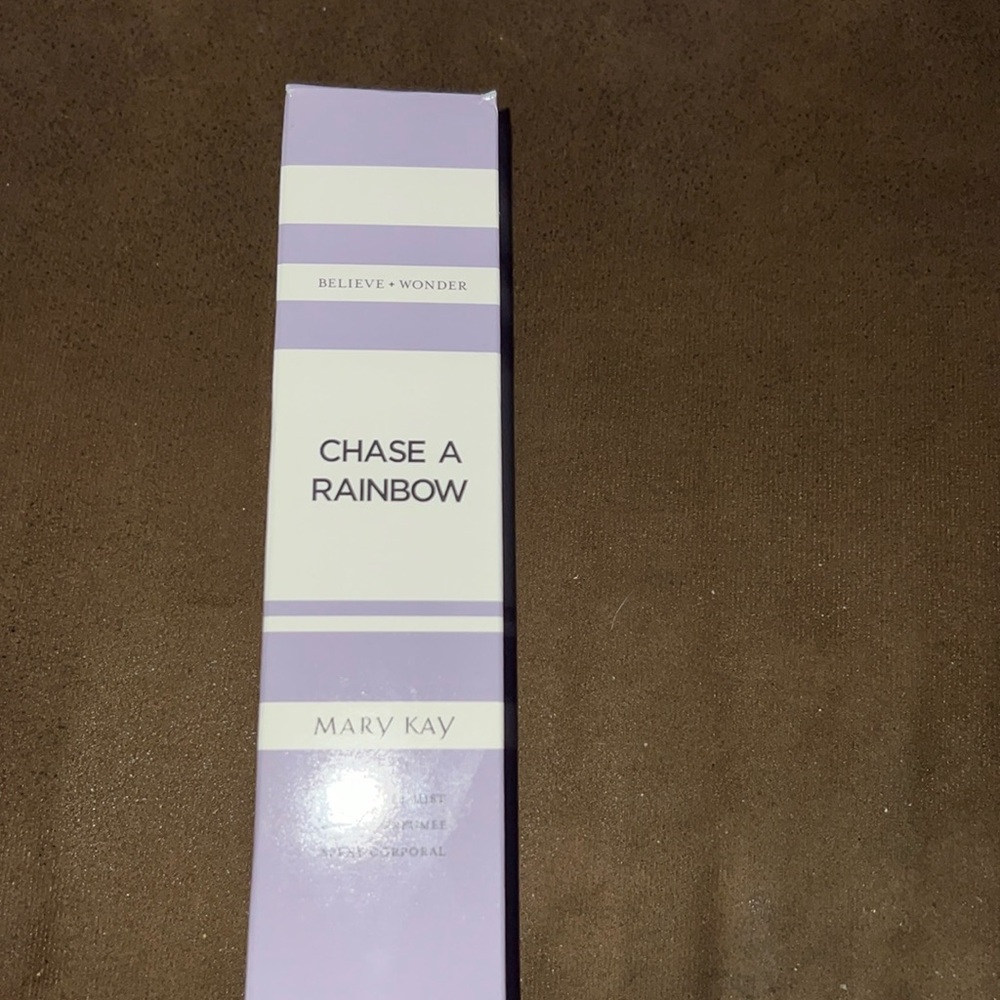 NWOT Mary Kay Chase A Rainbow Fragrance Mist & Body Lotion Set